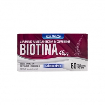 BIOTINA 45MCG 60COMP
