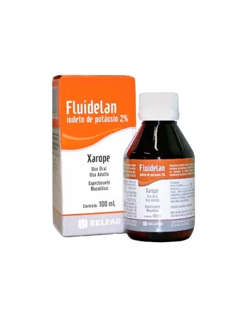 FLUIDELAN - IODETO DE POTASSIO 2% 100ML