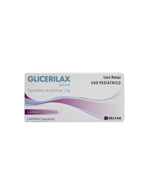 GLICERILAX-SUPOSITORIO GLICERINA PED C/6UND (100)