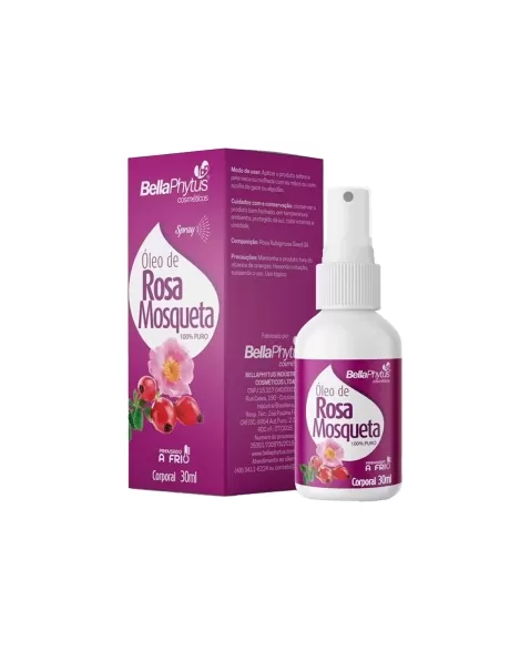 OLEO DE ROSA MOSQUETA SPRAY 30ML BELLAPHYTUS