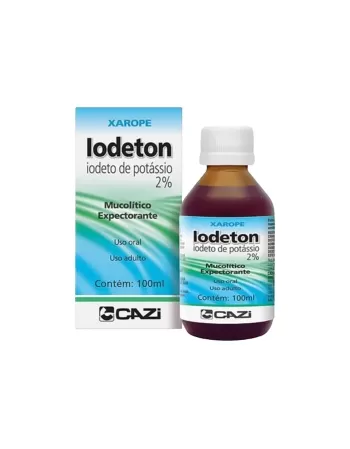 IODETON - IODETO DE POTASSIO 2% 100ML