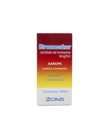 BRONCATAR - CLOR BROMEXINA AD 8MG/5ML 120ML