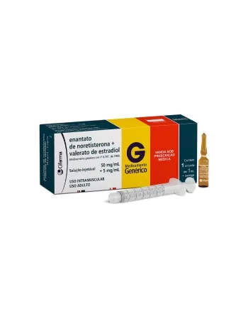 NORETISTERONA+VALERATO ESTRADIOL INJ 1ML