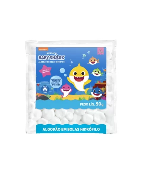 ALGODAO BOLAS 50G COLOR BABY SHARK(36)