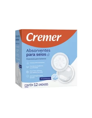 ABSORVENTES PARA SEIOS CREMER 12UN