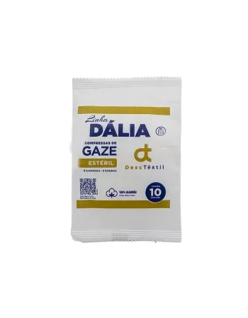 COMPRESSA DE GAZE DALIA 7,5X7,5 EST 13F C/10UND (600)