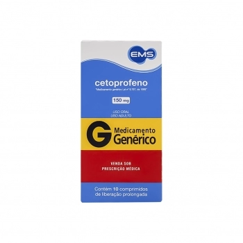 CETOPROFENO 150MG 10COMP (100)