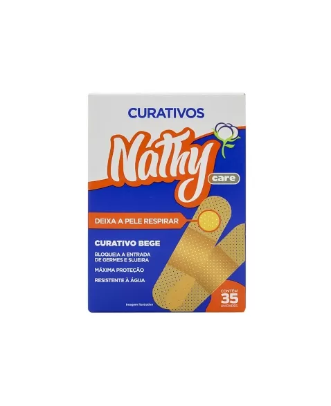 CURATIVOS ADESIVOS BEGE NATHY C/35UN (24)