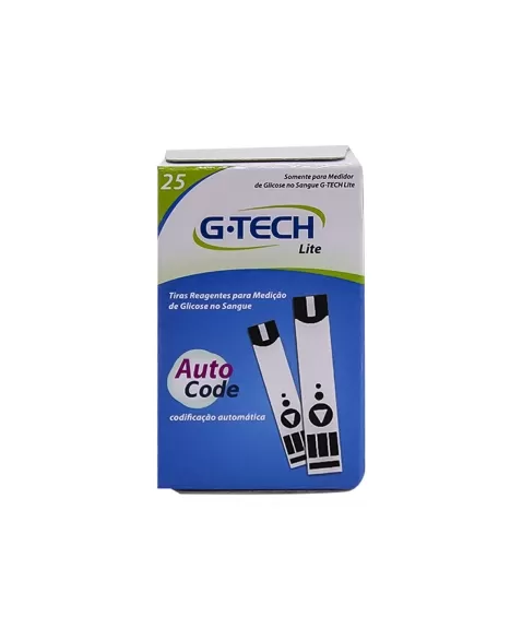 TIRAS REAGENTES G.TECH LITE 25UND