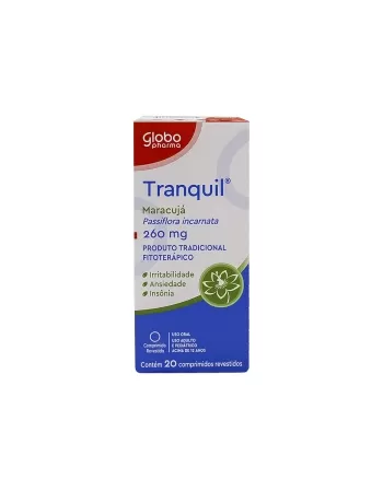 TRANQUIL-PASSIFLORA INCARNATA 260MG 20COMP