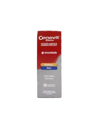 CENEVIT ZINCO 1G COMP EFERV C/10