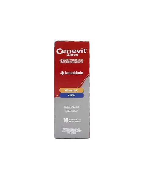 CENEVIT ZINCO 1G COMP EFERV C/10