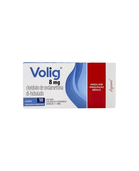 VOLIG - CLOR DE ONDANSETRONA 8MG 10COMP