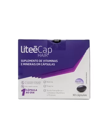 LITEECAP HAIR 30 CAPSULAS SOFTGEL