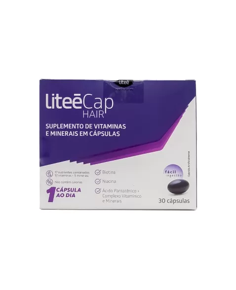 LITEECAP HAIR 30 CAPSULAS SOFTGEL