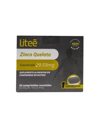 ZINCO QUELATO CONCENTRADO 29,59MG 30COMP