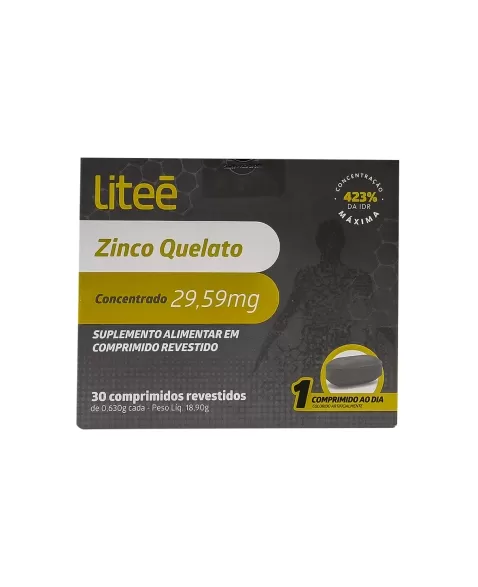 ZINCO QUELATO CONCENTRADO 29,59MG 30COMP