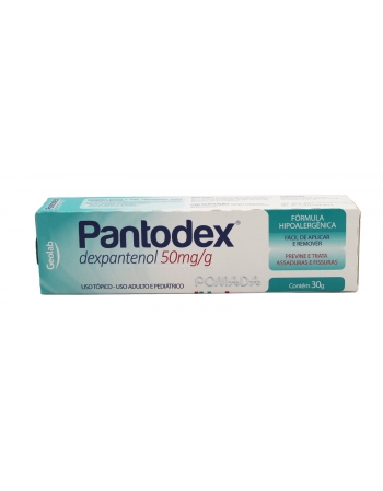 PANTODEX 50MG/G POM 30G (60)