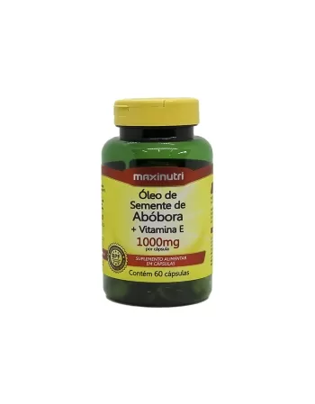 OLEO DE SEMENTE DE ABOBORA 1000MG 60 CAPS