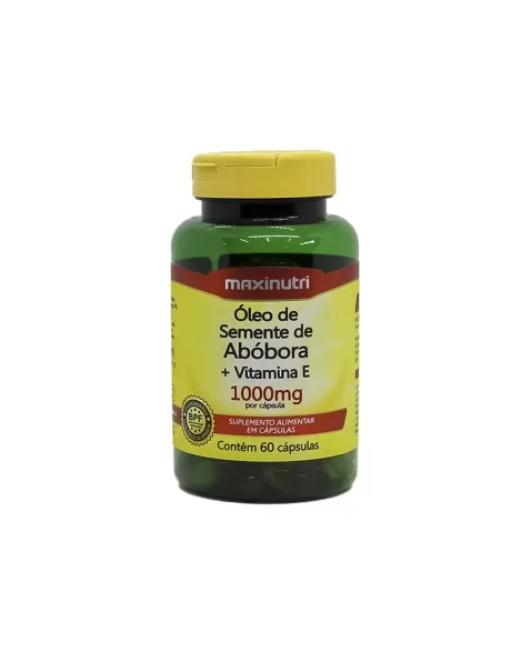 OLEO DE SEMENTE DE ABOBORA 1000MG 60 CAPS