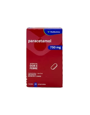 PARACETAMOL 750MG 20COMP (64)