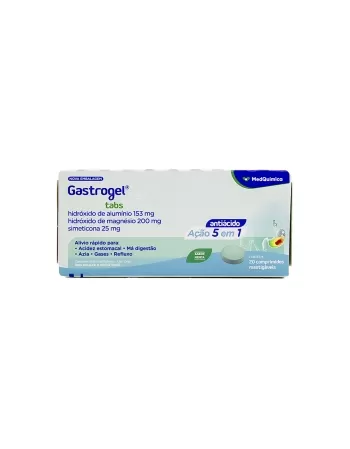 GASTROGEL TABS MENTA C/20COMP