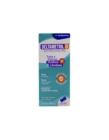 DELTAMETRIL D - DIMETICONA 4% EMULSAO 100ML (35)