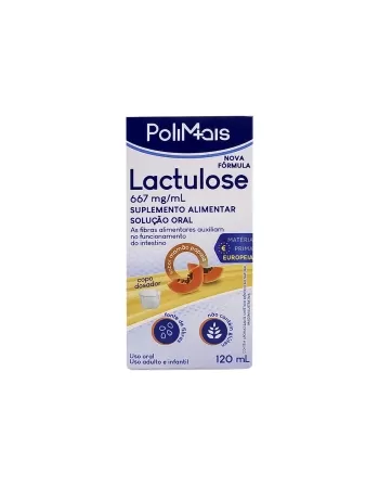 POLIMAIS LACTULOSE XPE 667MG/ML PAPAYA 120ML