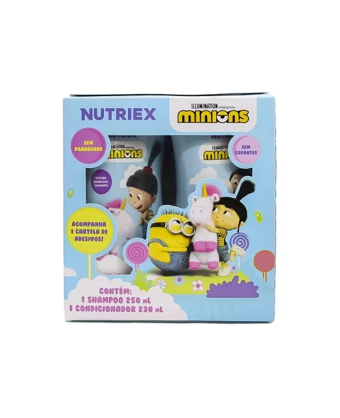 KIT MINIONS AGNES (SH 250ML+COND 230ML)