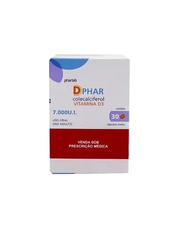 DPHAR - VITAMINA D3 7.000UI 30CAPS