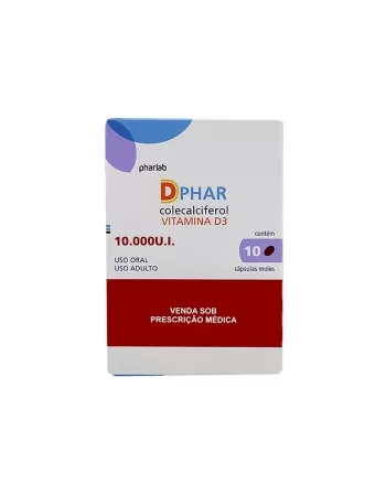 DPHAR - VITAMINA D3 10.000UI 10CAPS