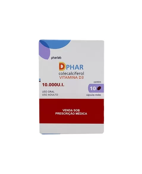 DPHAR - VITAMINA D3 10.000UI 10CAPS