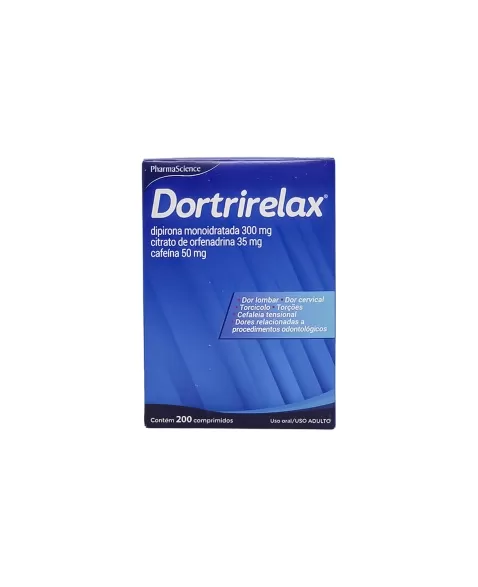 DORTRIRELAX C/200 CP CARTELA C/10 (54)