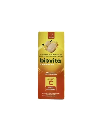 BIOVITA C - VITAMINA C 10COMP EFER SEM ACU(100)