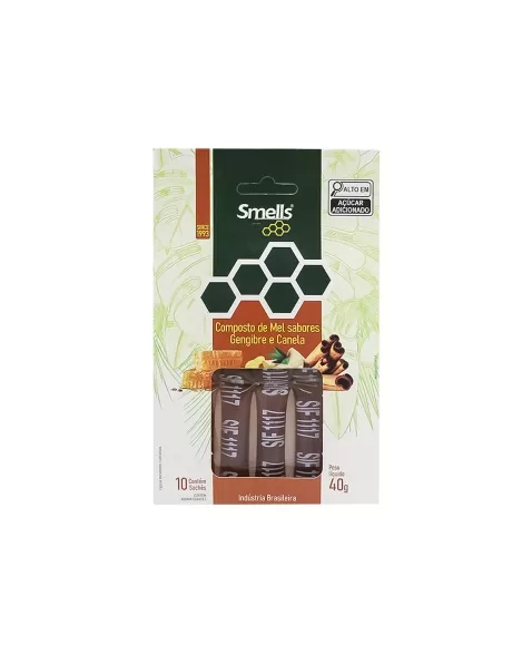 CARTELA MEL/GENGIBRE/CANELA 10 SACHE 40G (25)