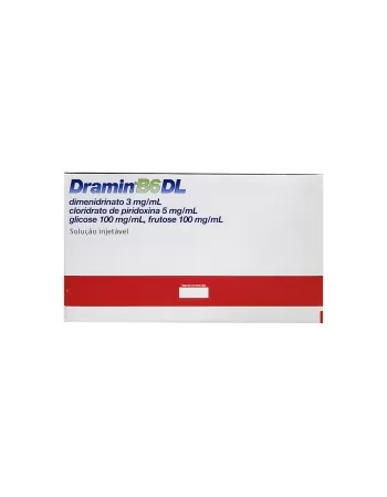 DRAMIN B6 DL SOL INJ 10ML C/ 100AMP.