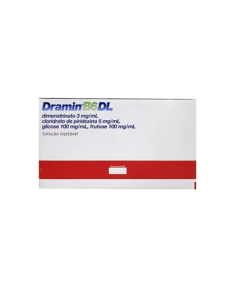 DRAMIN B6 DL SOL INJ 10ML C/ 100AMP.