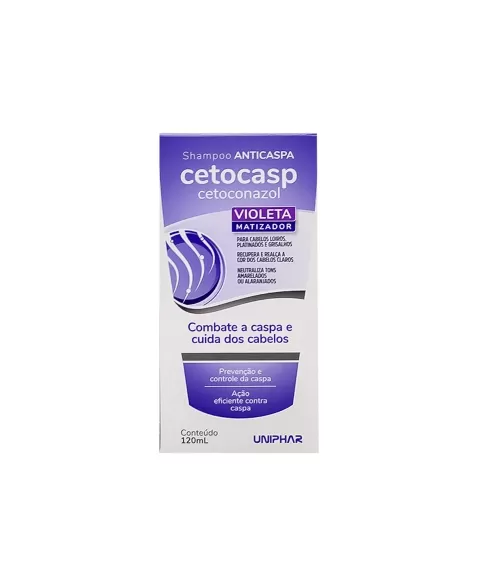 CETOCASP SHAMPOO VIOLETA MATIZADOR 120ML (72)