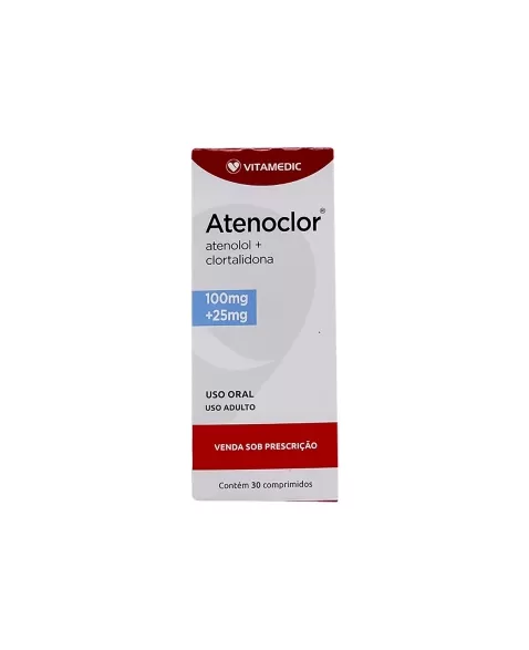 ATENOCLOR 100+25MG 2X15COMP (60)