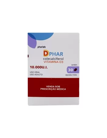 DPHAR - VITAMINA D3 10.000UI 30CAPS