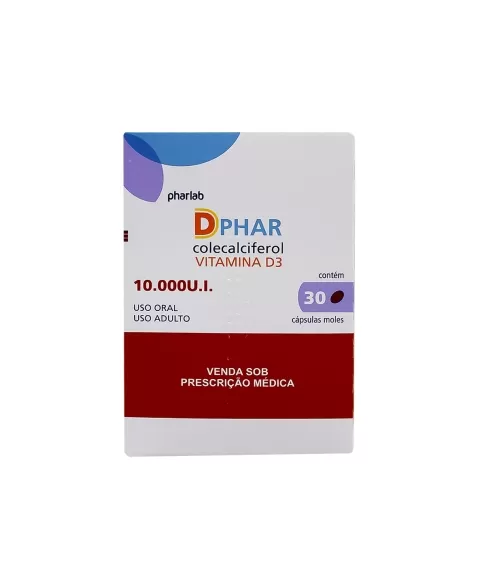 DPHAR - VITAMINA D3 10.000UI 30CAPS