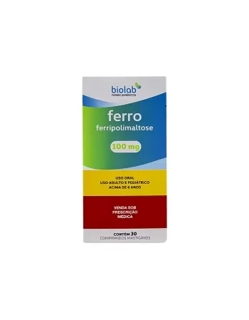 FERRO 100MG 30CPR MAST (50)