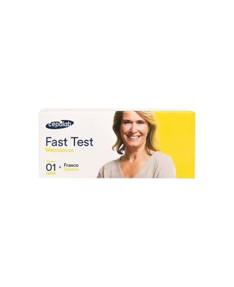 FAST TEST - MENOPAUSA C/1UND+FRASCO COLETOR