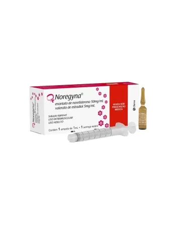 NOREGYNA-NORETISTERONA+VALERATO ESTRADIOL INJ 1ML