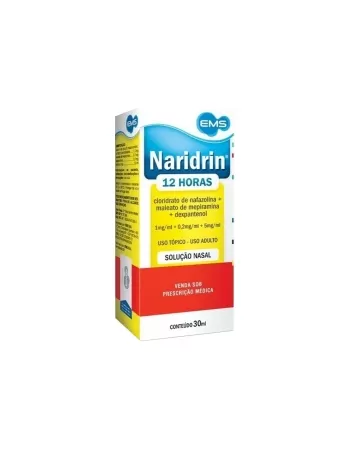 NARIDRIN 12HS 30ML (NAFAZOLINA+ASSOCIACOES)