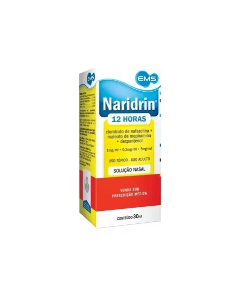 NARIDRIN 12HS 30ML (NAFAZOLINA+ASSOCIACOES)