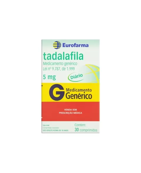 TADALAFILA 5MG 30COMP