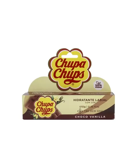 HIDRATANTE LABIAL CHUPA CHUPS 10G - CHOCO VANILLA