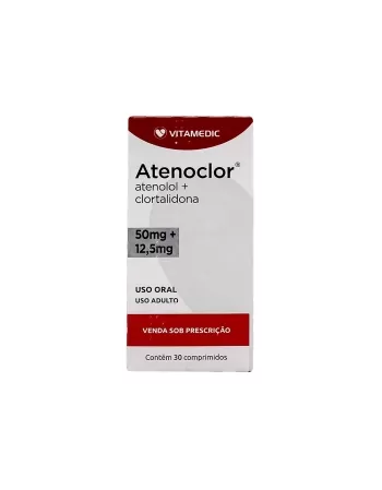 ATENOCLOR 50+12,5MG 2X15COMP (60)