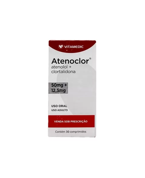 ATENOCLOR 50+12,5MG 2X15COMP (60)